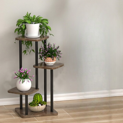 Support Pot De Fleur - MultipleFlowersPotShelf™ - 4 Etages