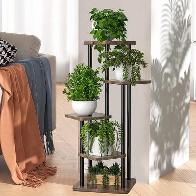 Support Pot De Fleur - MultipleFlowersPotShelf™ - 5 Etages