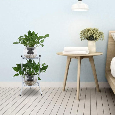 Porte Plante - MetalBloom™ - Blanc