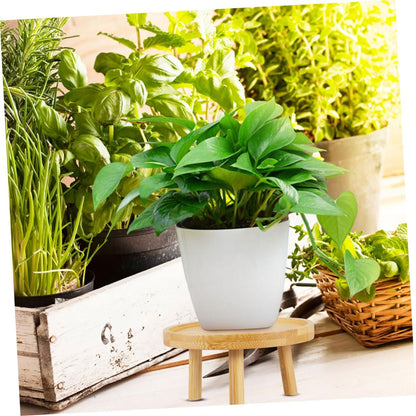 Piedestal pour Plante - VaseLift™ - Bois
