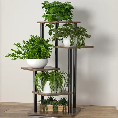 Support Pot De Fleur - MultipleFlowersPotShelf™ - 5 Etages
