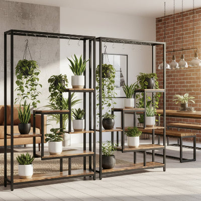 ETAGERE POUR LES PLANTES BOIS
