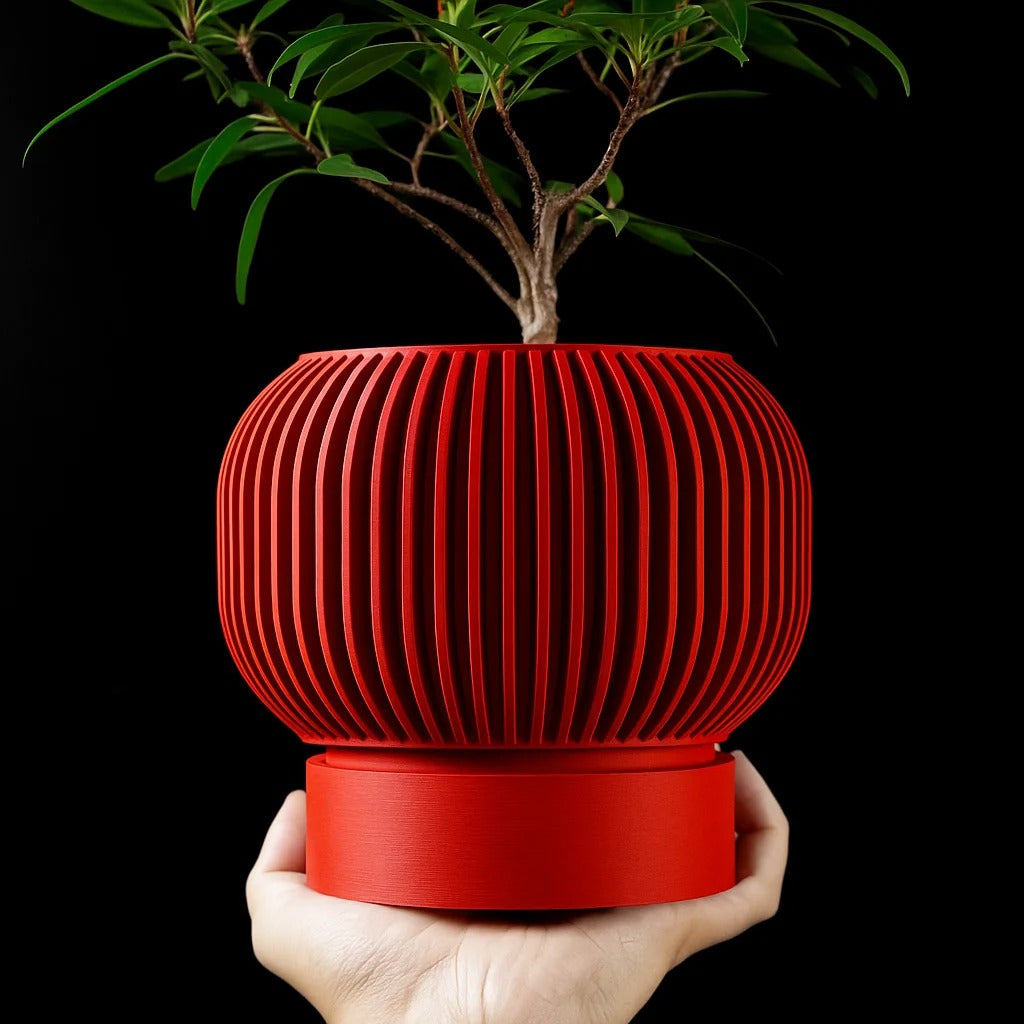 Pot de fleur 3D géométrique | ModernDesign™
