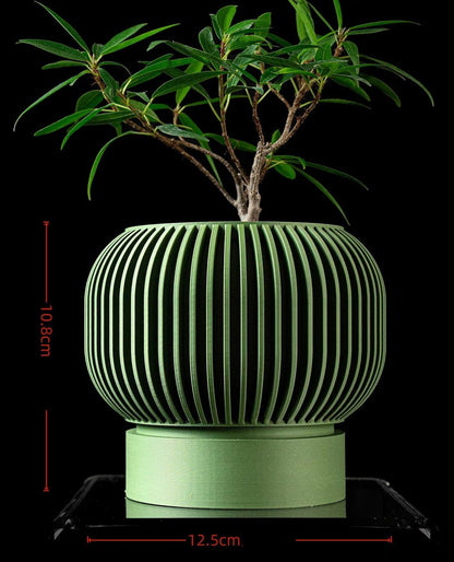  POT DE FLEUR 3D DIMENSIONS
