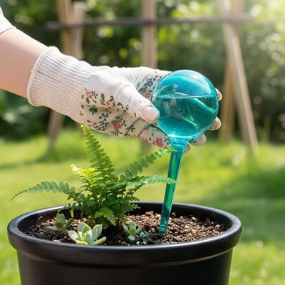 Arrosage goutte à goutte 