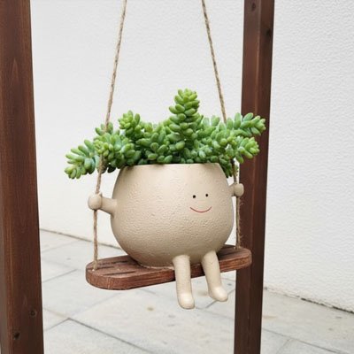 Pot de fleur suspendu 