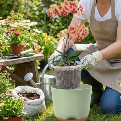 Pot de fleurs intérieur 