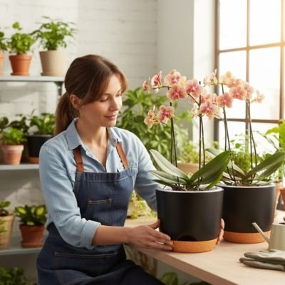 Pot de fleurs intérieur 