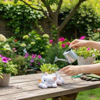 Pot de fleurs intérieur 