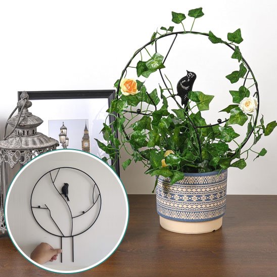 Tuteur plante grimpante | NatureTrellis™ Naturel Design