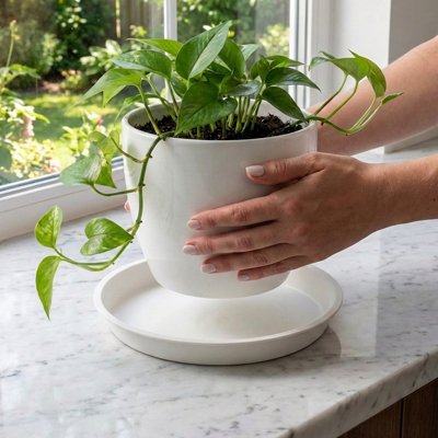 Soucoupe pour pot de fleur 