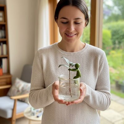 Support plante intérieur 