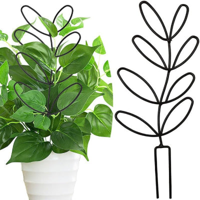 tuteur plante metal forme feuillage